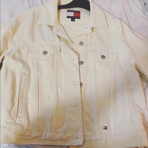 Light Yellow Tommy Hilfiger Jacket